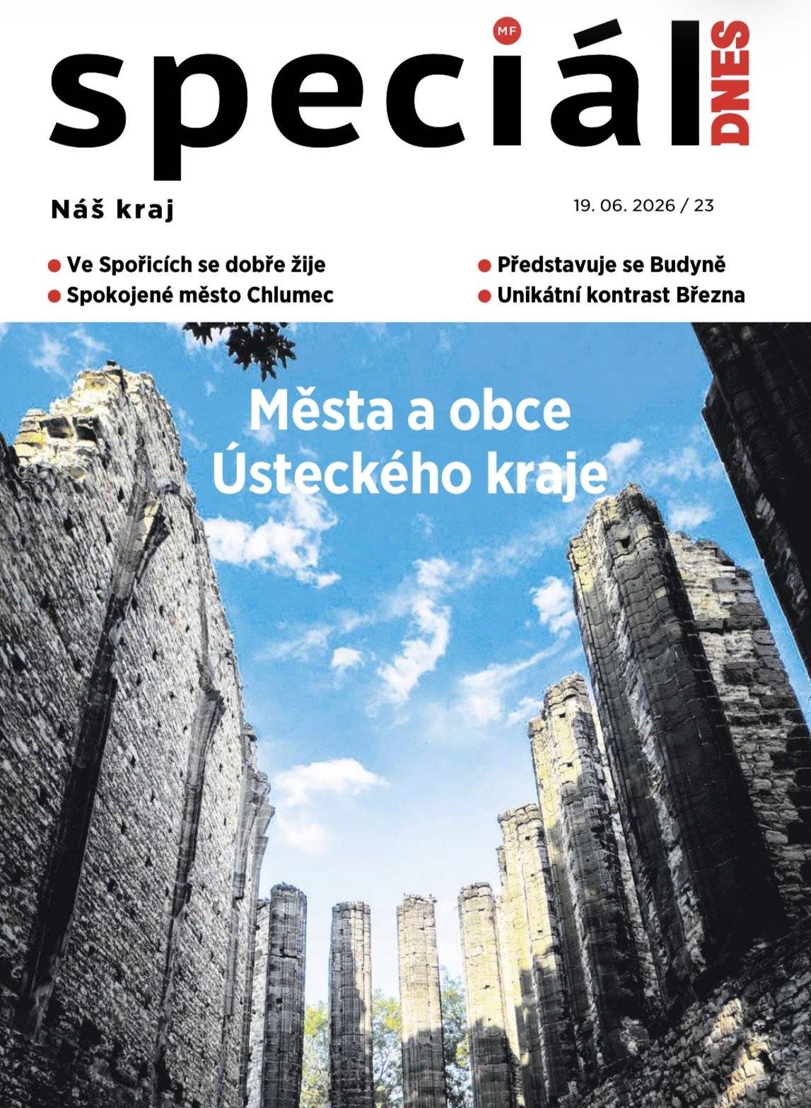 📰 Březno ve speciálu Mladé fronty DNES V pátečním speciálu Města a obce Ústeckého kraje vyšel obsáhlý článek věnovaný naší obci Březno. Starostka Marie Táborská v něm představuje proměnu obce, její rozvojové projekty i plány do budoucna. Dozvíte se například o investicích do sportovišť, cyklostezek, bydlení či školství, o možnostech rozvoje cestovního ruchu a také o tom, jak se Březno připravuje na dobu po ukončení těžby uhlí. Nechybí ani představení místních zajímavostí, vinařské tradice a turistického potenciálu našeho regionu. Děkujeme všem, kteří se podílejí na tom, aby bylo Březno místem, kde se dobře žije, pracuje i tráví volný čas. 💚