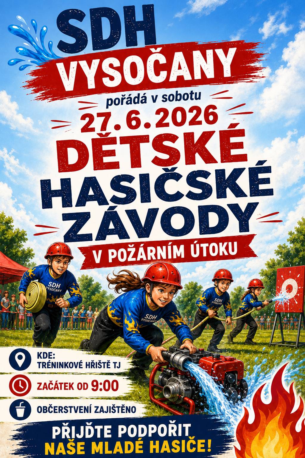 Dětské hasičské závody