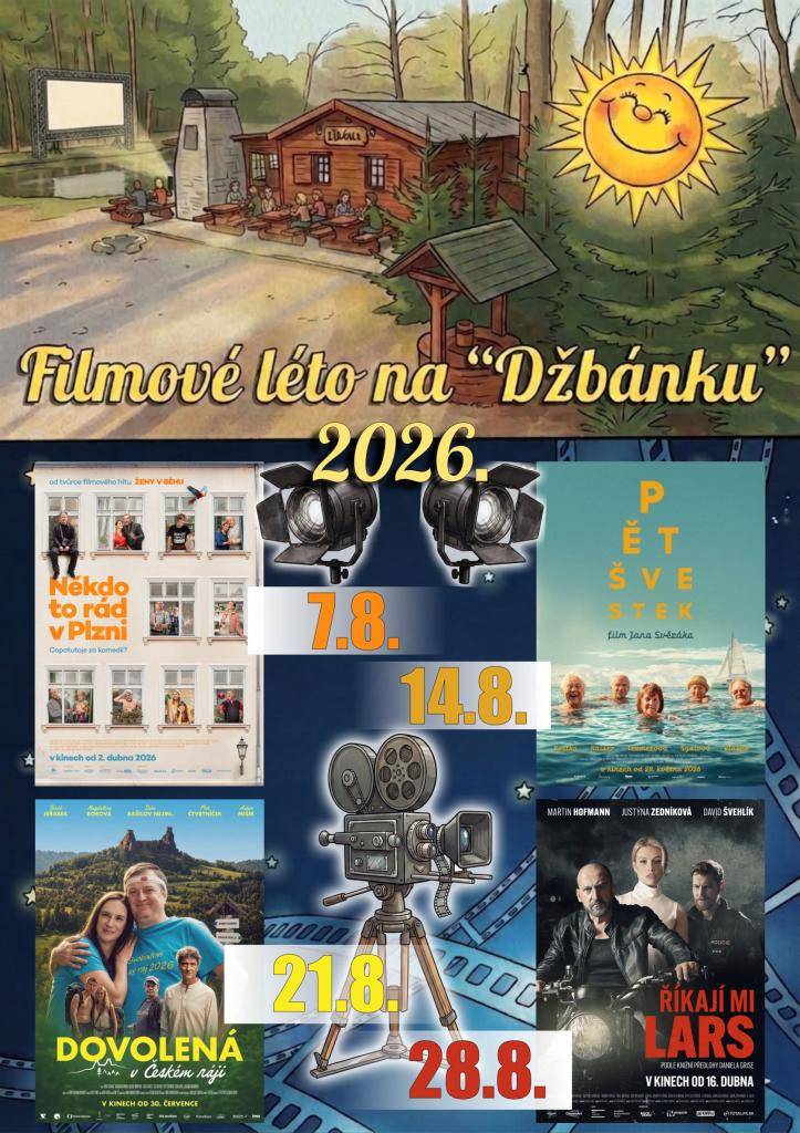 Pátky od 7.8. do 28.8. Vstup zdarma