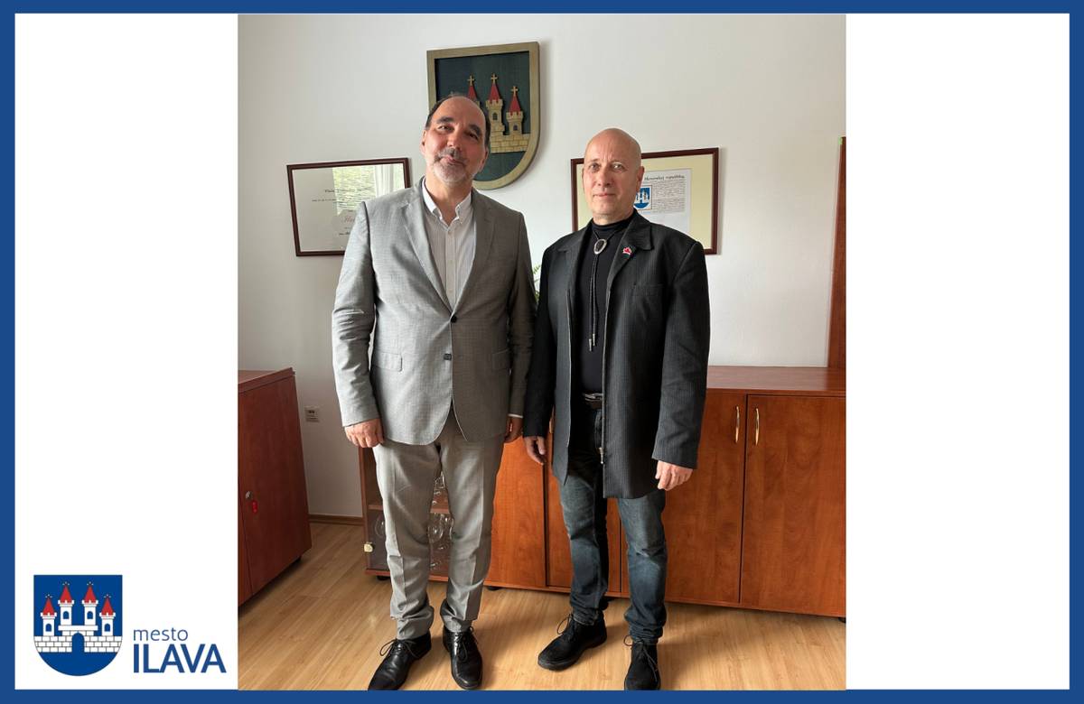Ilavu dnes navštívil Joseph M. Burza, prezident Kanadskej obchodnej komory so sídlom v Bratislave.