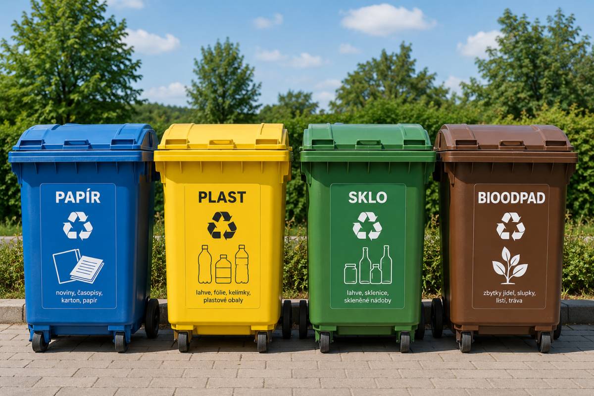 Město Přimda vyzývá všechny občany, aby dodržovali pravidla pro správné nakládání s odpady.