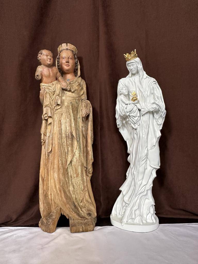 U příležitosti 850 let od první písemné zmínky o Žinkovech byla plzeňským biskupem Tomášem Holubem v neděli 21. 6. 2026 požehnána nová socha žinkovské madony, která byla zároveň dotýkána přes růže s originální středověkou sochou, zapůjčenou pouze na pár dní městysi z Národní galerie.
