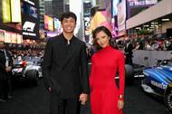 Alex Albon a Lily Muni He