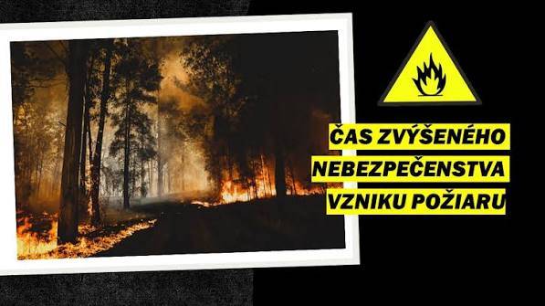 Vyhlásenie času zvýšeného nebezpečenstva vzniku požiaru