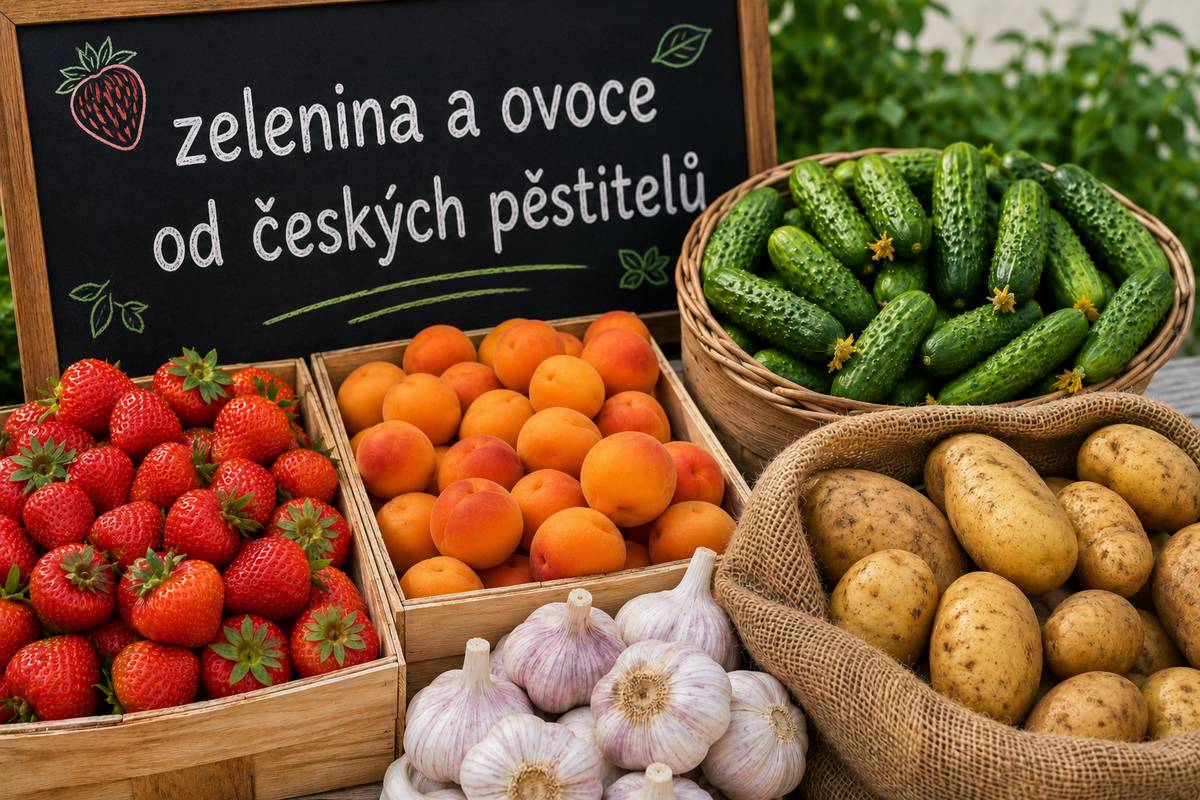 U budovy bývalé ZŠ čp. 45 Jahody a meruňky - 99 Kč Nové brambory - 15 Kč Okurky nakladačky - 39 Kč Česnek - 20 Kč/palička p. Dvořák, tel. 722 674 251