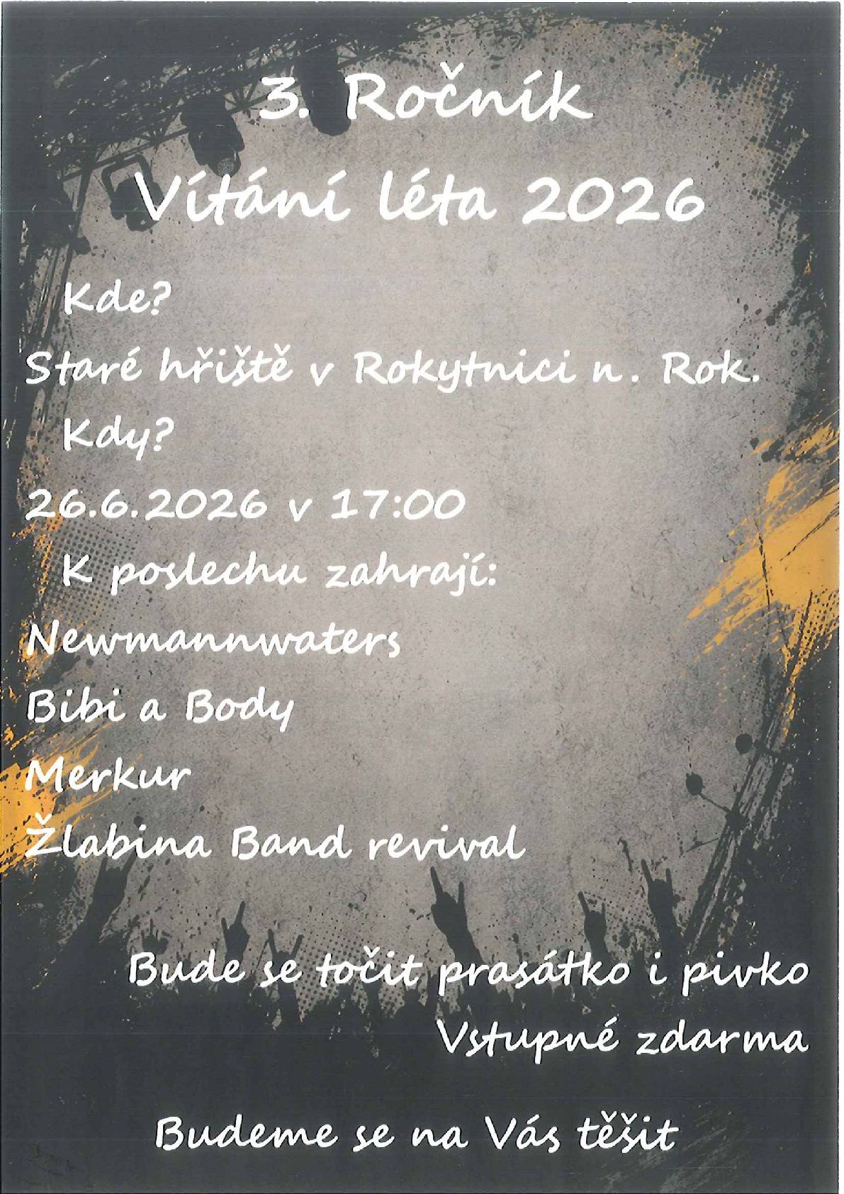 VÍTÁNÍ LÉTA