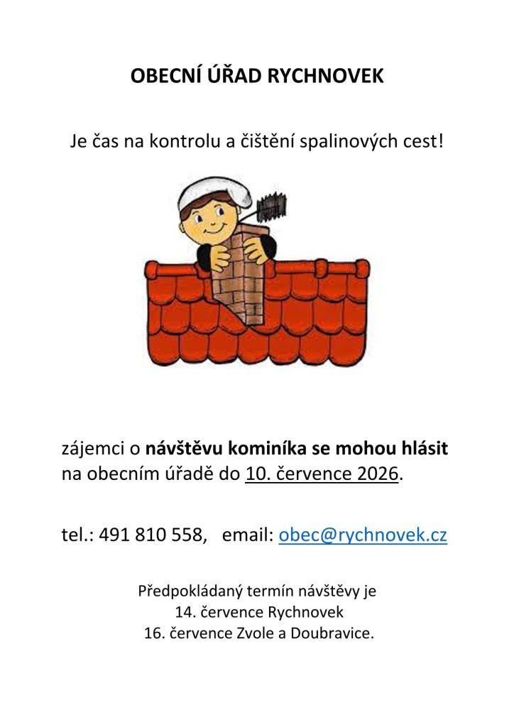 Kominík červenec 2026