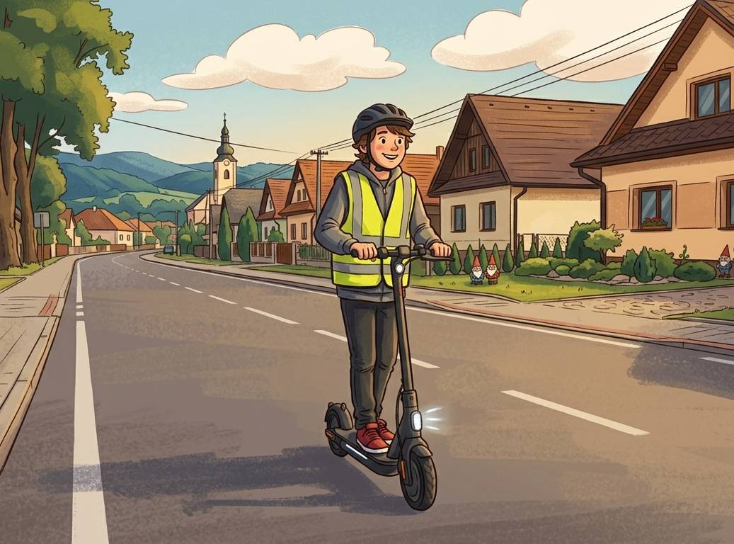 Vážení spoluobčania, rodičia,    elektrické kolobežky sa stali obľúbeným a rýchlym spôsobom dopravy aj v našej obci. S ich rastúcim počtom však, žiaľ, pribúda aj nebezpečných situácií a kolízií, v ktorých najčastejšie figurujú deti a mladiství.