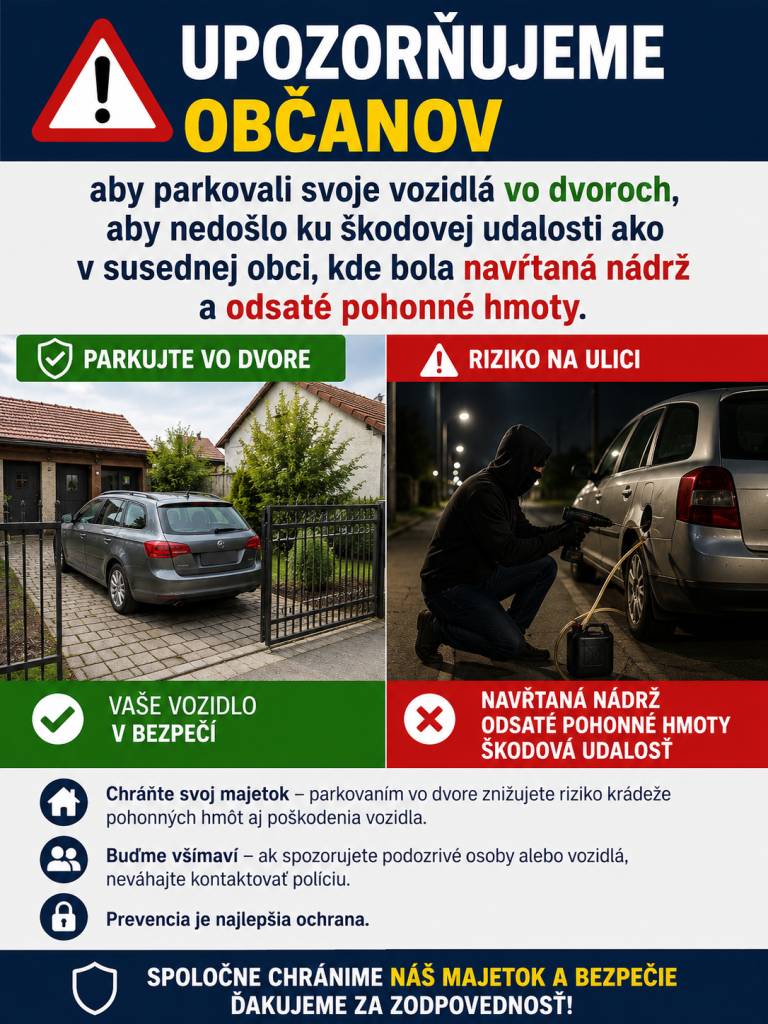 Parkovanie vo dvore