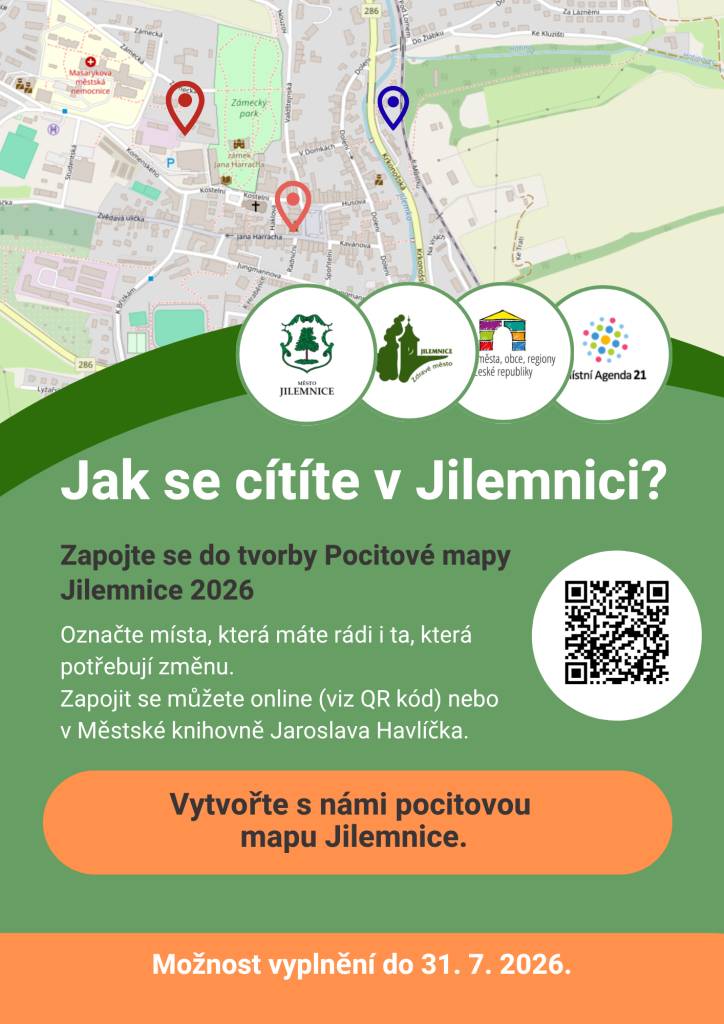 Pomozte nám vytvořit Pocitovou mapu!