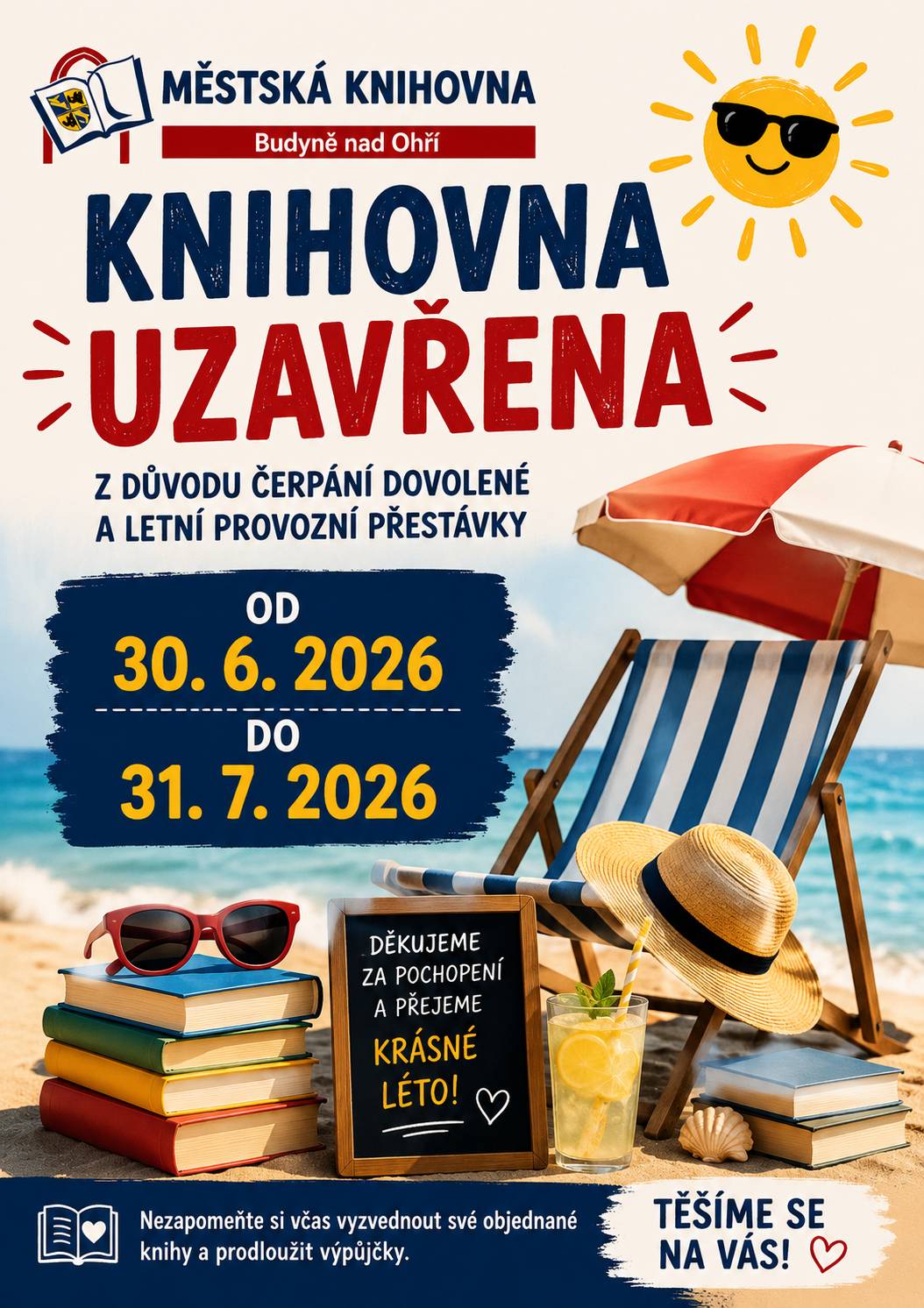 Uzavření městské knihovny