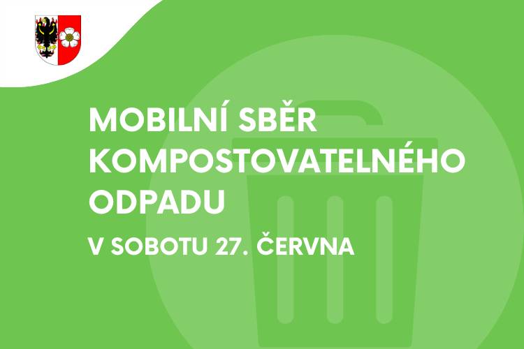 Již tuto sobotu proběhne další svoz kompostovatelného odpadu v tomto roce.