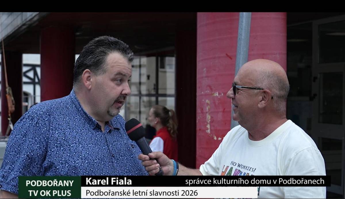 Aktuální videoreportáž z produkce TV OKplus Žatec byla právě zveřejněna na YouTube kanálu města Podbořany. Reportáž je z Podbořanských letních slavností 2026.
