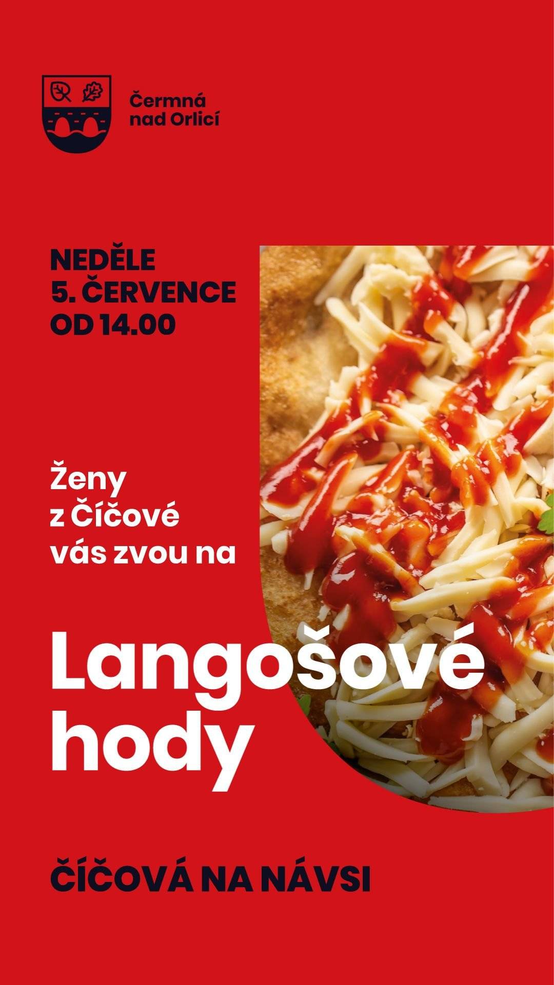 Ženy z Číčové Vás zvou na "LANGOŠOVÉ HODY".