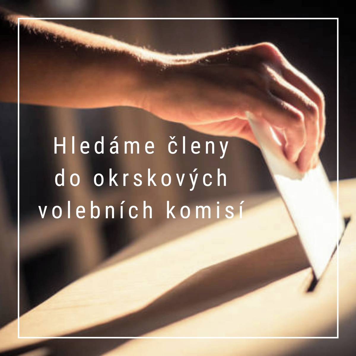 V souvislosti s konáním voleb do zastupitelstev obcí 9. a 10. října 2026 a Senátu Parlamentu České republiky, které proběhnou ve dnech 9. a 10. října 2026 (1. kolo) a 16. a 17. října 2026 (případné 2. kolo Senátu), hledá město Jindřichův Hradec zájemce o členství v okrskových volebních komisích ve volebních místnostech na území města a jeho místních částí.