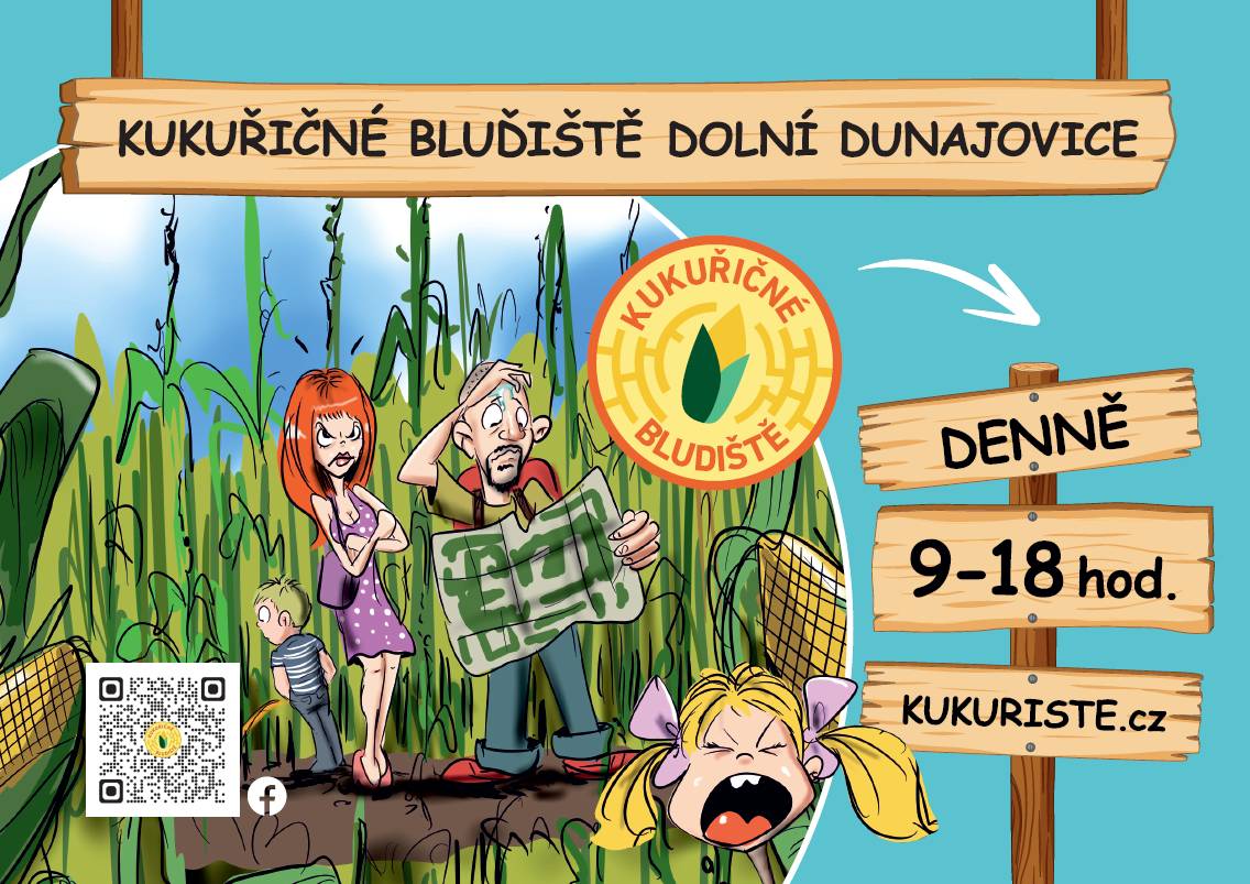 Dolní Dunajovice od soboty 27.6. každý den od 9 do 18 hodi