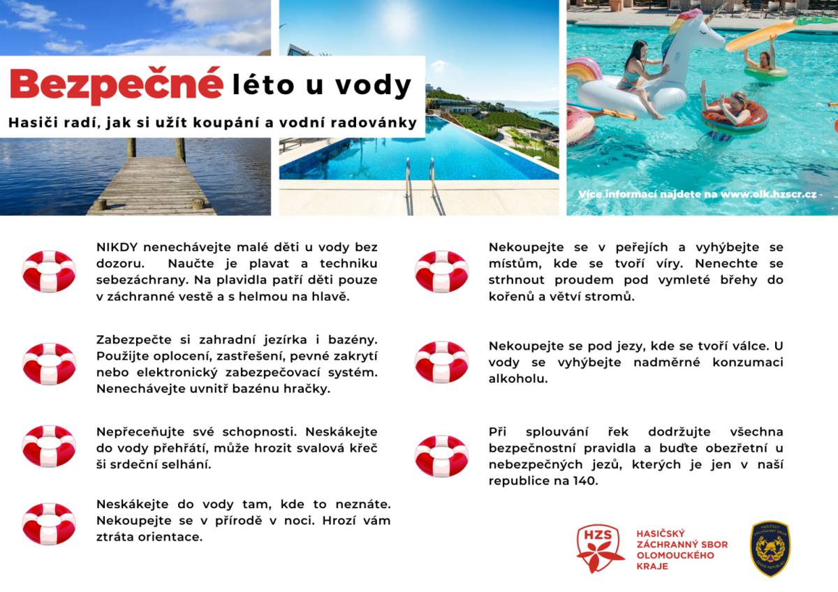 Letní sezóna odstartovala, horké dny lákají na koupaliště, k jezerům i bazénům.