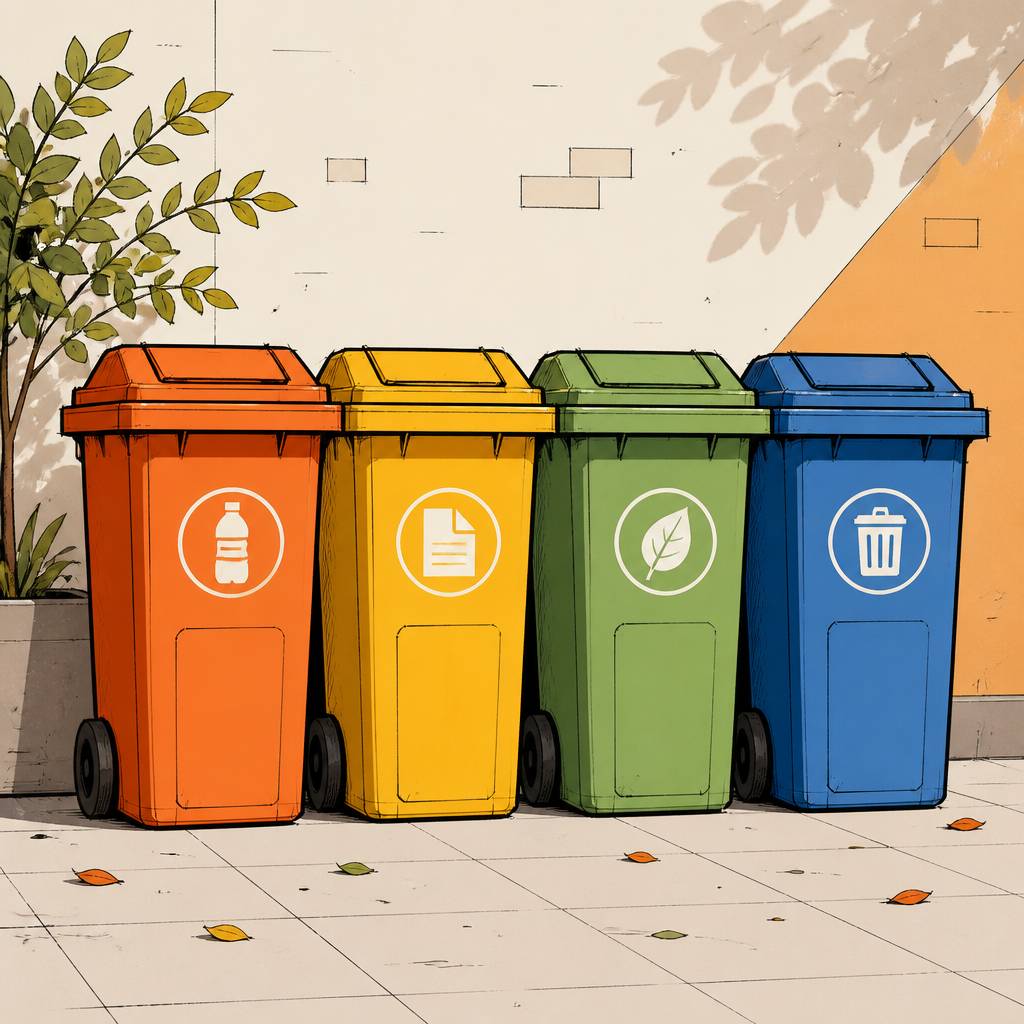 Jak třídit odpady z domácností opravu správně? To vám prozradí bližší informace na plakátech.