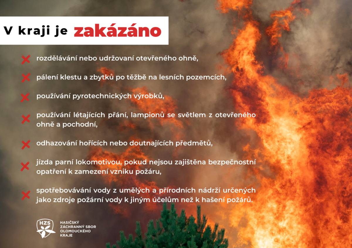Aktuální rozhodnutí hejtmana Olomouckého kraje