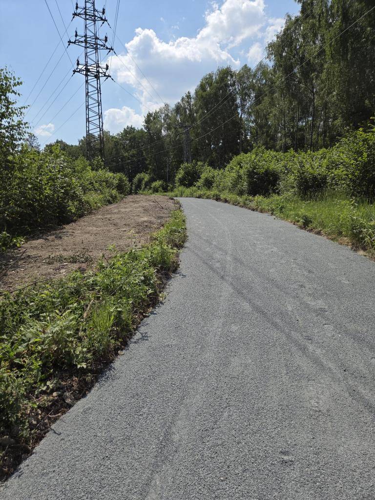 Dne 26. 6. 2026 byly dokončeny práce na cyklotrase mezi ulicí Nad Kaštany a lokalitou Max.