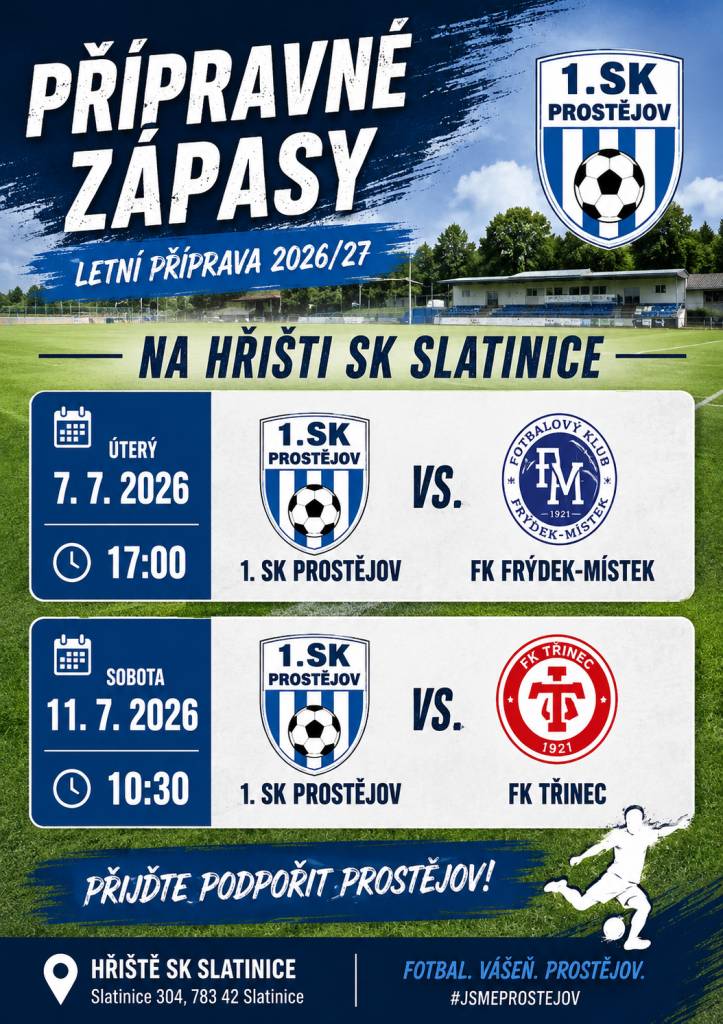 Přípravné zápasy- SK Slatinice