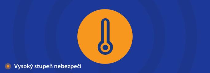 Odpolední teploty překročí 34 °C.                                                                                           Výstraha platí od 26.6.2026                                                                do 28.6.2026 00:00                                        pro Středočeský kraj, Jihočeský kraj, Plzeňský kraj, Karlovarský kraj, Ústecký kraj, Liberecký kraj, Královéhradecký kraj, Pardubický kraj, Jihomoravský kraj, Olomoucký kraj, Zlínský kraj                                               Velmi vysoká zátěž na lidský organismus, nebezpečí přehřátí a dehydratace. Nebezpečí vybočení a lomů kolejnic kolejové dopravy v důsledku jejich roztažení horkem. Doporučuje se dodržovat pitný režim, zvýšit konzumaci neslazených nealkoholických nápojů, které je vhodné kombinovat s minerálními vodami. Omezit tělesnou zátěž a nepobývat na přímém slunci v poledních a odpoledních hodinách. Nenechávat děti nebo i zvířata v automobilech zaparkovaných na přímém slunci. Věnovat zvýšenou pozornost malým dětem, starším a nemocným občanům.