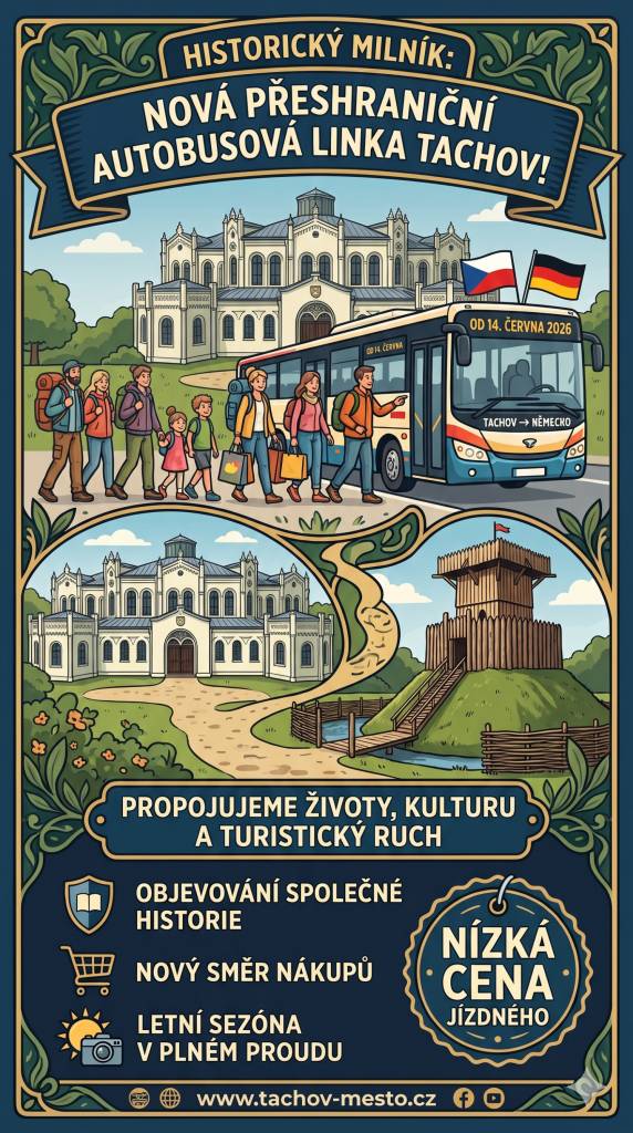 Unikátní propojení české a bavorské strany plné kultury a historie.