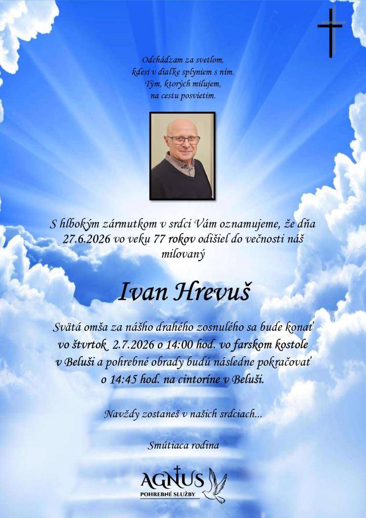Hrevuš Ivan- jún 2026