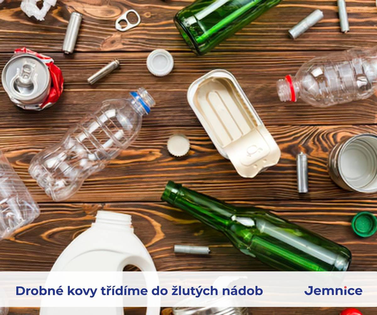V horkých letních dnech přirozeně více pijeme, s čímž ale stoupá i množství odpadu – především PET lahví a plechovek od nápojů.   V této souvislosti si dovolujeme připomenout, že od letošního roku probíhá v našem městě a místních částech tzv. multikomoditní sběr. Díky tomu nemusíme pro každý materiál hledat jinou popelnici.   Do žlutých nádob na odpad můžeme společně odkládat:  Plasty (PET lahve, kelímky od jogurtů, sáčky, tašky, folie apod.) Nápojové kartony (krabice od mléka, džusů apod.) Drobné kovy (plechovky od nápojů a konzervy od potravin, víčka, zámky, hřebíky, hliníkové tácky apod.)  Co do žlutých nádob naopak NEPATŘÍ? Nevhazujme, prosím, obaly znečištěné zbytky potravin a chemickými látkami (např. plechovky od barev). Děkujeme, že třídíte odpad a odkládáte jej do nádob k tomu určených.
