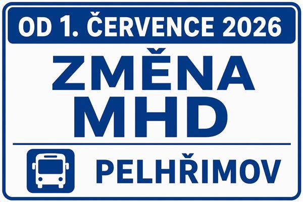 Od 1. července 2026 vstoupí v platnost nové jízdní řády městské hromadné dopravy v Pelhřimově. Provoz městské dopravy bude i nadále zajišťovat společnost ICOM transport, avšak v souvislosti se změnou provozovatele veřejné linkové dopravy v Kraji Vysočina došlo také k úpravám návazností a časových poloh jednotlivých spojů MHD.