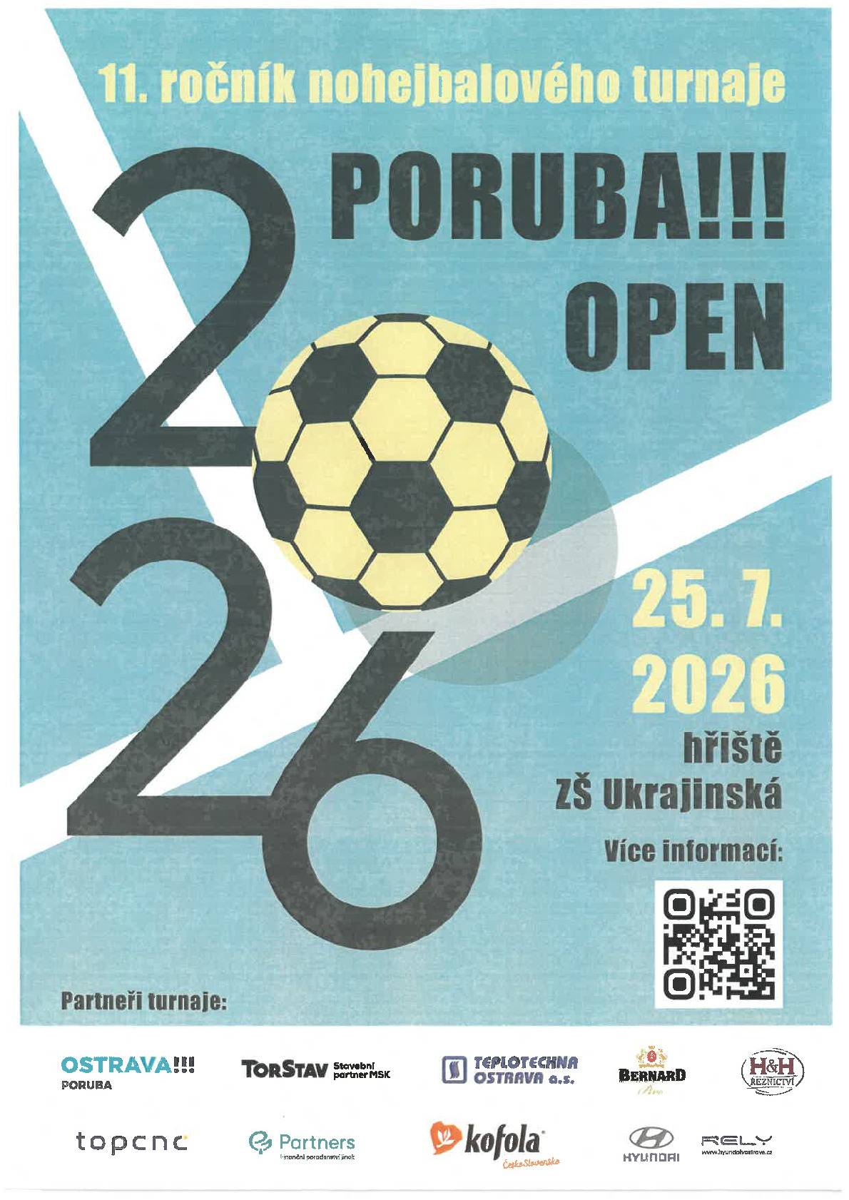 Zveme občany, sportovce všech úrovní (i rekreační), na sportovní akci - viz příloha.