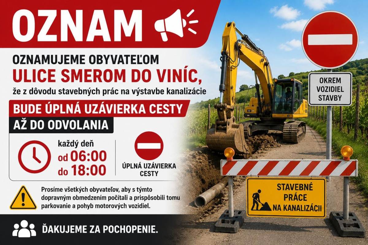 Dopravné obmedzenia  Forgalomkorlátozások