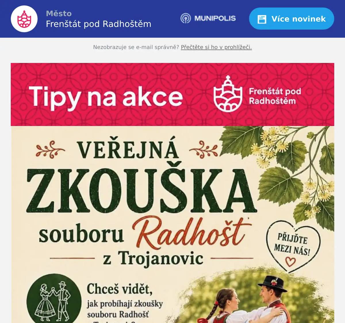 Techtle Mechtle - Haló, tady máme! 9.3.2027, 19:00 hod., Frenštát p.R. Dům kultury Travesti revue Techtle Mechtle v nové bláznivé hudební komedii Haló, tady máma!Techtle Mechtle revue - to je aktuálně nejúspěšnější česká show na poli divadelní scény. Během roku odehraje až 200 repríz divadelních představení po celé České republice, která jsou vyprodána dlouho dopředu. Kombinace muzikálu, travesti show, činohry a kabaretu, díky které zažijete nezapomenutelný večer plný smíchu a hudby. Má to jen jeden háček - všechny role, včetně těch dámských, tu hrají pouze muži a ti jsou navíc k nerozeznání od skutečných žen. A to vám pěkně zamotá hlavu. Předprodej na www.ticketportal.cz