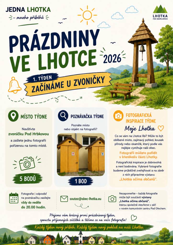 1. týden – Začínáme u zvoničky