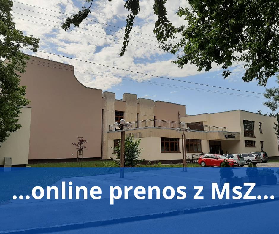 🎥Ak Vás zaujíma priebeh dnešného mestského zastupiteľstva môžete sa ho zúčastniť osobne, prípadne si ho pozrieť on-line...  📅30.6.2026 o 17:00 hod... https://youtube.com/live/i1vzg6gChno?feature=share