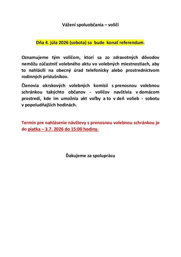 Referendum 4.7.2026