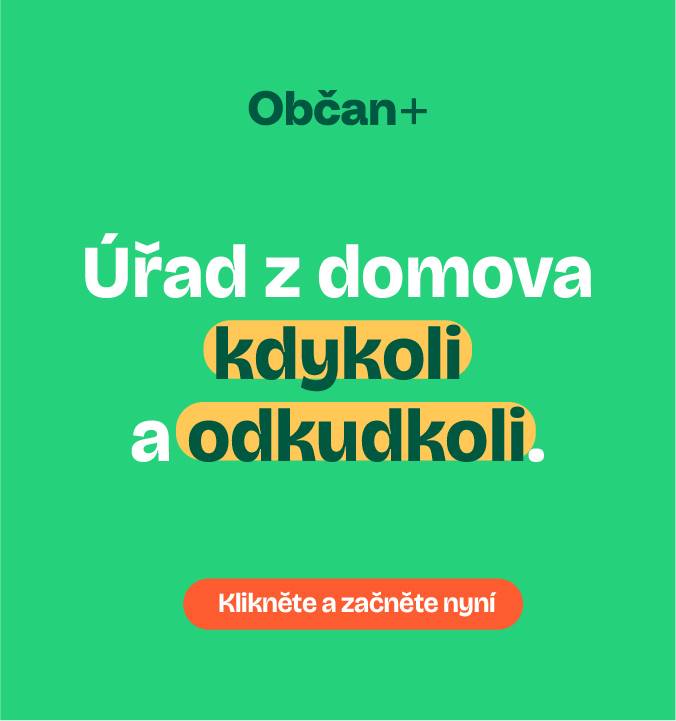 Portál Občan+ vám umožní zaplatit poplatky nebo podat žádosti pohodlně online. Bez papírů a bez omezení úředních hodin, odkudkoli.