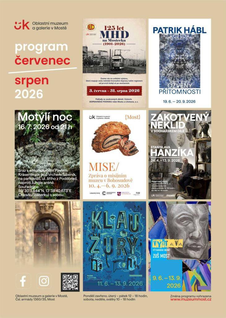 Program červenec/srpen 2026.