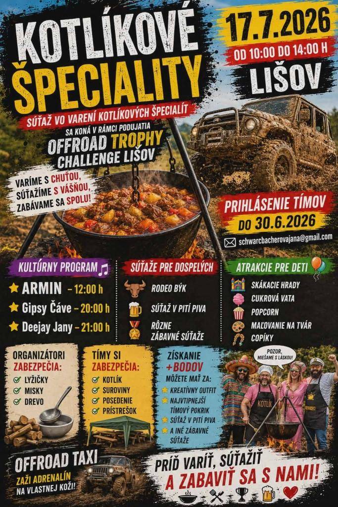 Dňa 17. 07. 2026 od 10:00 do 14:00