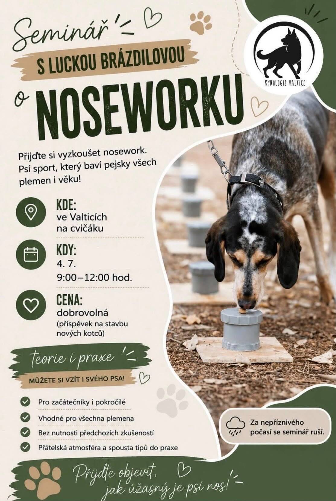 Milí psomilové, 🐶 jménem Kynologického spolku Valtice vás srdečně zveme na tyto akce. V tyto dny je skvělá příležitost nahlédnout pod pokličku kynologie, inspirovat se a užít si skvělou atmosféru. Těšíme se na Vás a Vaše čtyřnohé parťáky! 🐾