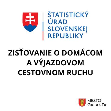Štatistický úrad Slovenskej republiky bude v priebehu roka 2026 realizovať Zisťovanie o domácom a výjazdovom cestovnom ruchu. Toto zisťovanie sa vykonáva na základe Programu štátnych štatistických zisťovaní na roky 2024 – 2026.