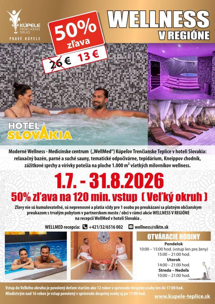 Wellness v regióne