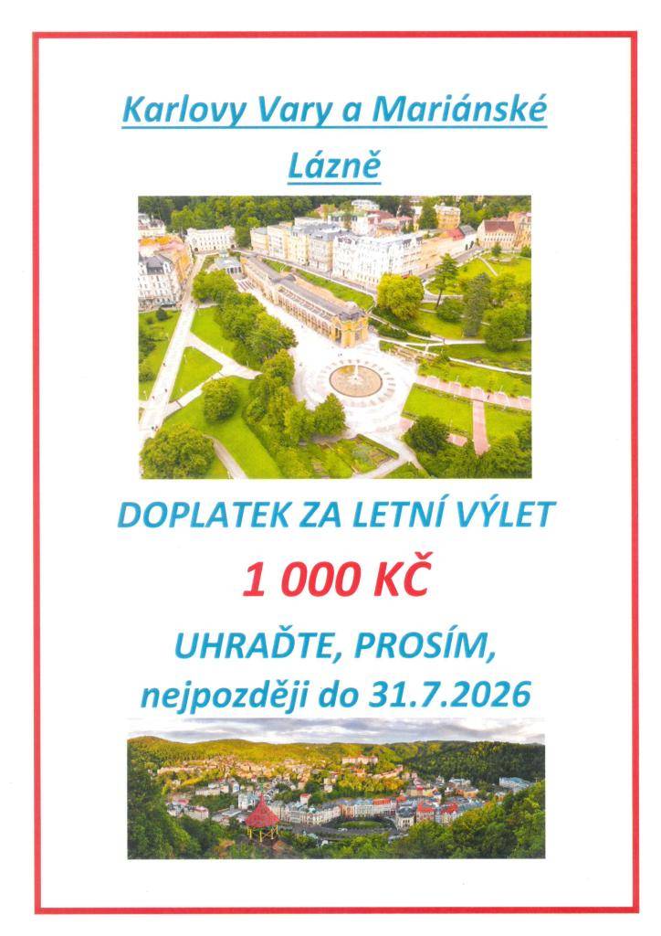 Doplatek za výlet