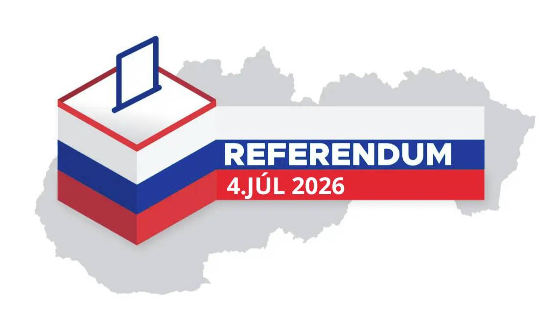 Oznamujeme občanom, že v sobotu 4. júla 2026 od 7.00 do 22.00 hod. sa na území Slovenskej republiky uskutoční referendum.