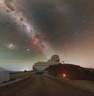 Observatoř Very Rubinové nafocená Petrem Horálkem