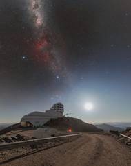 Observatoř Very Rubinové nafocená Petrem Horálkem