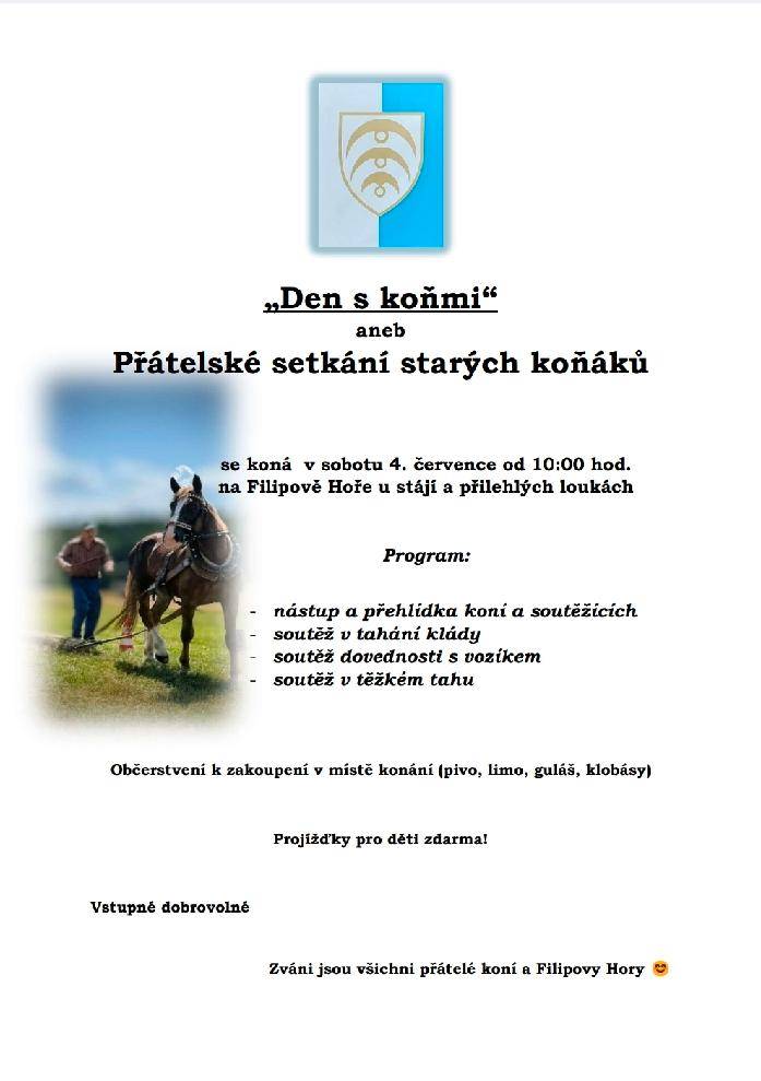Den s koňmi na Filipově Hoře