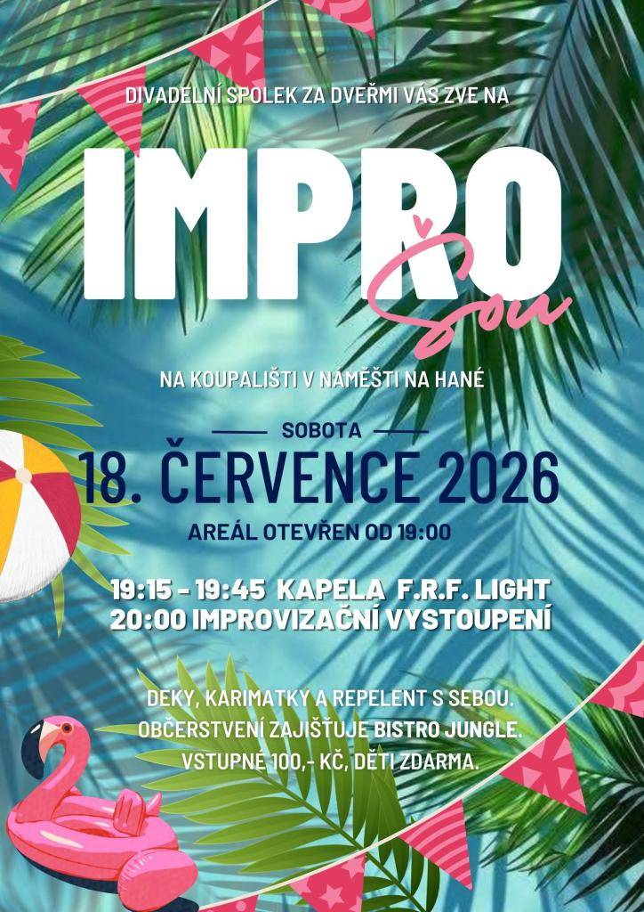 IMPROšou  18. 7. 2026 od 19:00 hod -  Divadelní spolek Za Dveřmi