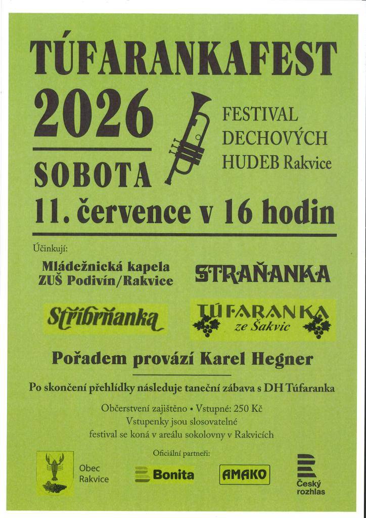 Pozvánka na kulturní akci - 11. 7. 2026