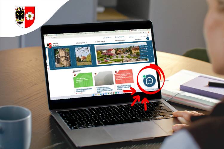 Rádi bychom vám představili novou funkcionalitu na městském webu, která občanům usnadní a urychlí přístup k informacím. Seznamte se s chatbotem Rozťou!